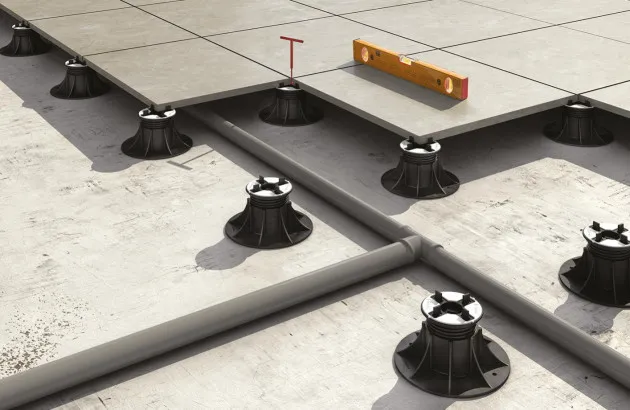 Carrelage sur Plots