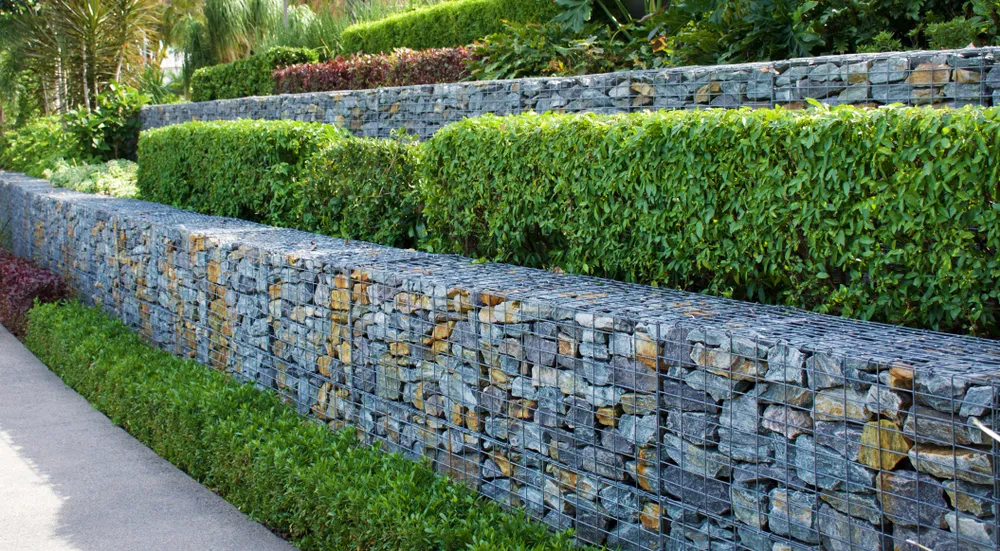 mur en gabion